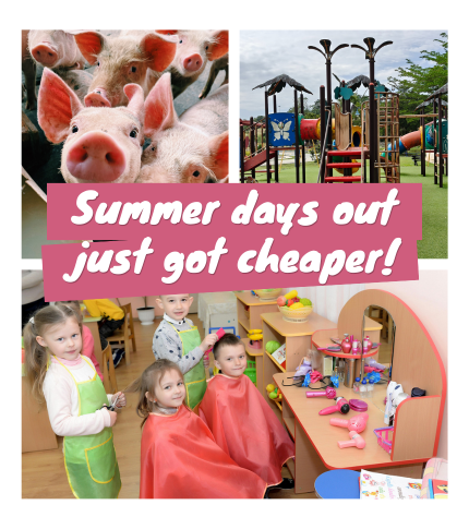 Summer days out just got cheaper