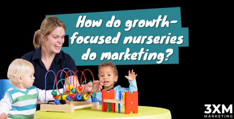 How do growth focused nurseries do marketing